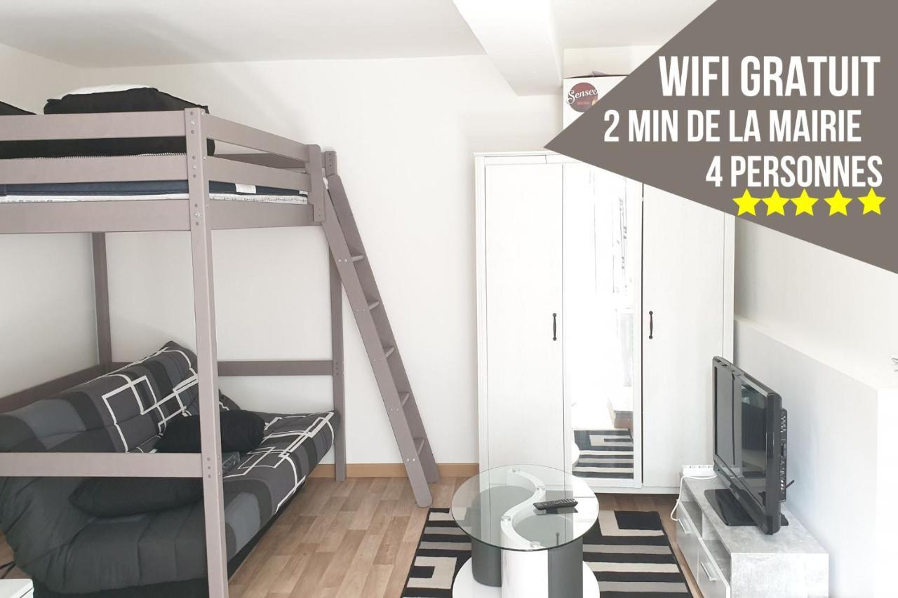 Chambres Poitiers Centre Ville - Salle De Bain, Refrigerateur, Tv Et Machine A Cafe Privatifs - Cuisine Commune - Terrasse - Hotel De Ville A 200M מראה חיצוני תמונה